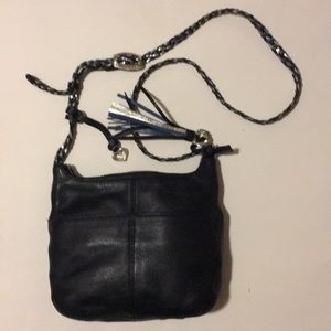 Brighton navy hobo bag